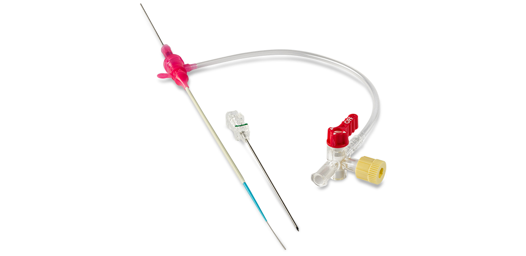 Product image: PINNACLE PRECISION ACCESS SYSTEM® Sheath to Help achieve smooth atraumatic vascular access through calcified or scarred arteries